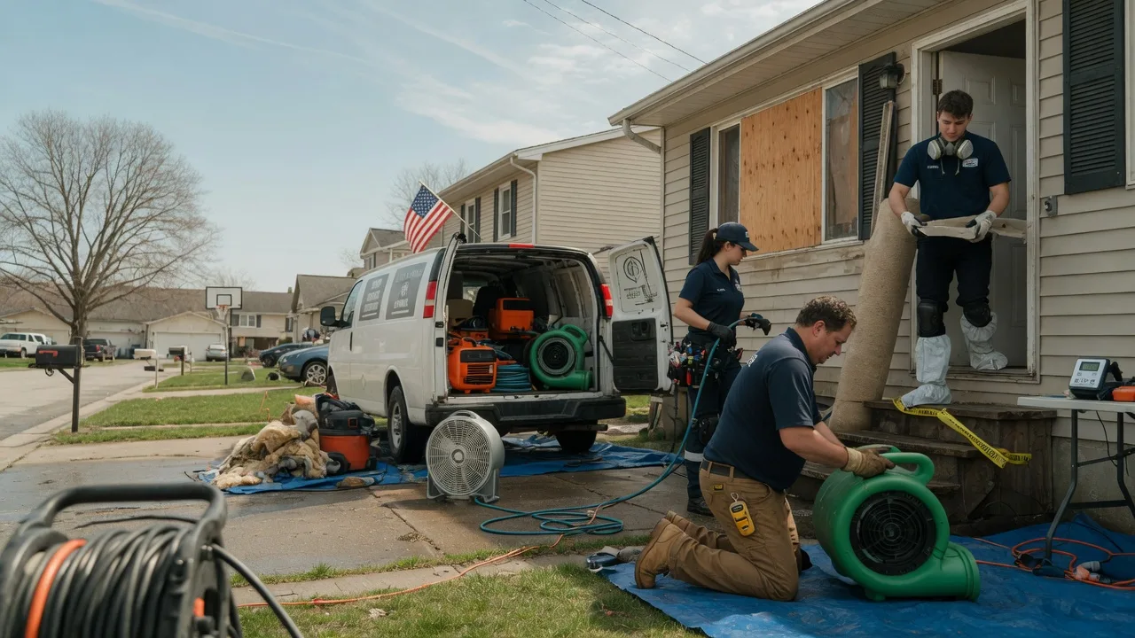Water Damage Restoration in Gibbs, MO near me